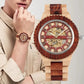 Automatic Wooden Skeleton Watch - Inspirational Watches