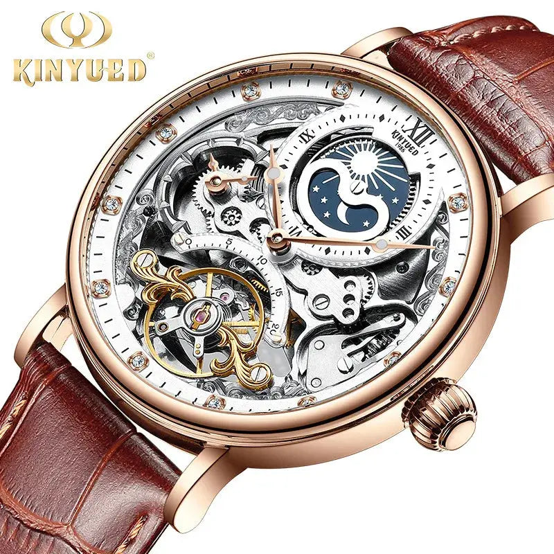Luxury Skeleton Automatic Inspirational Watches