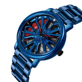 360 Degree Rotating Stainless Steel watch Inspirational Watches