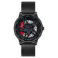 Rotating Dial Waterproof Car Wheel Watch Men Quartz Sport Steel Clock Creative Rim Hub Wheel Wristwatch Relogio Masculine Inspirational Watches