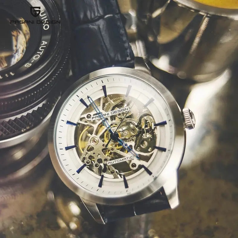 Luxury Automatic Mechanical Skeleton watch Inspirational Watches