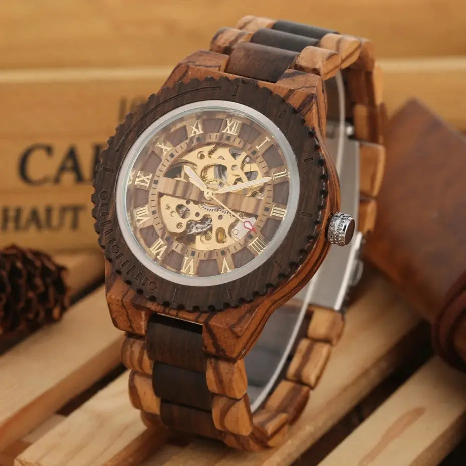 Wood Automatic Fashion watch Inspirational Watches