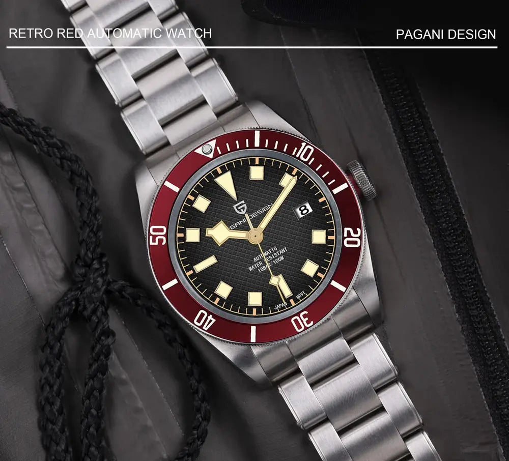 Luxury Automatic Mechanical Men watch Sapphire Japan Movement Inspirational Watches