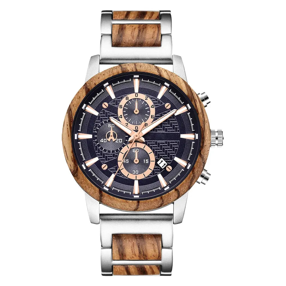 Alloy & Wood Combined Watch Inspirational Watches