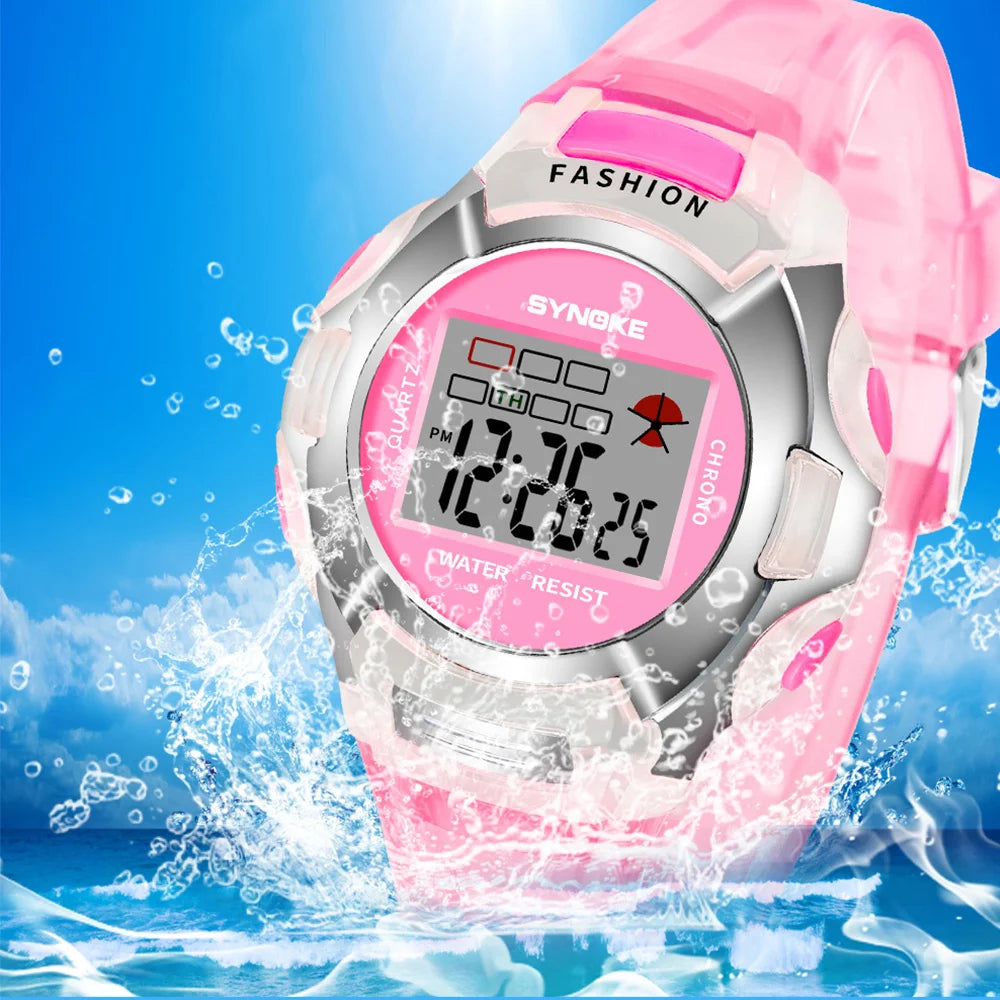 30M Waterproof Kids Sports Watch Inspirational Watches
