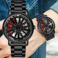 360 Degree Rotating Stainless Steel watch Inspirational Watches