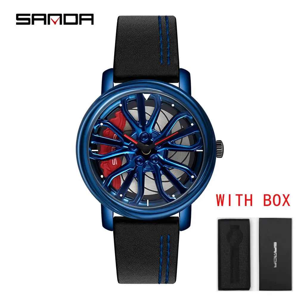 360 Degree Rotating Stainless Steel watch Inspirational Watches
