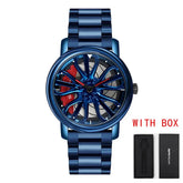 360 Degree Rotating Stainless Steel watch Inspirational Watches