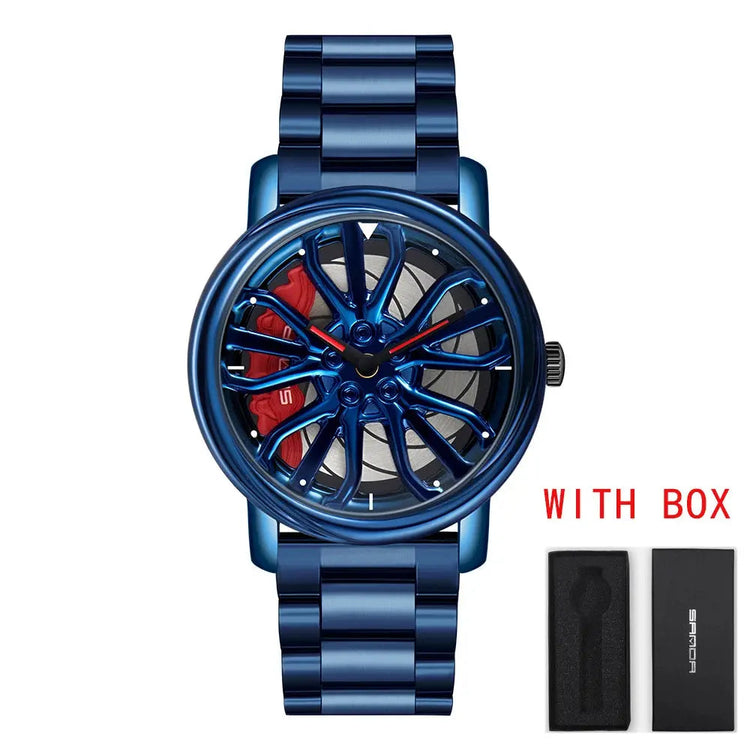 360 Degree Rotating Stainless Steel watch Inspirational Watches