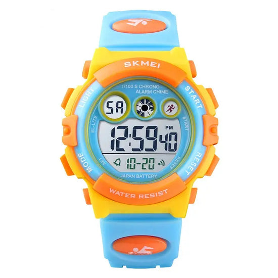 50M Waterproof LED Digital Kids Sports Watch Inspirational Watches
