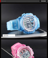 50M Waterproof LED Digital Kids Sports Watch Inspirational Watches