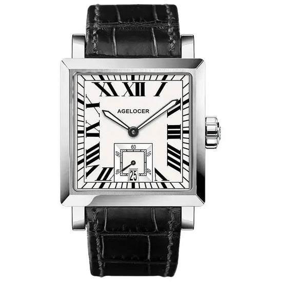 Square Business Formal Automatic Mechanical Inspirational Watches