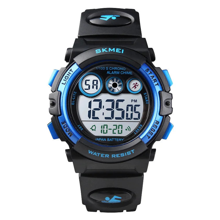 50M Waterproof LED Digital Kids Sports Watch Inspirational Watches