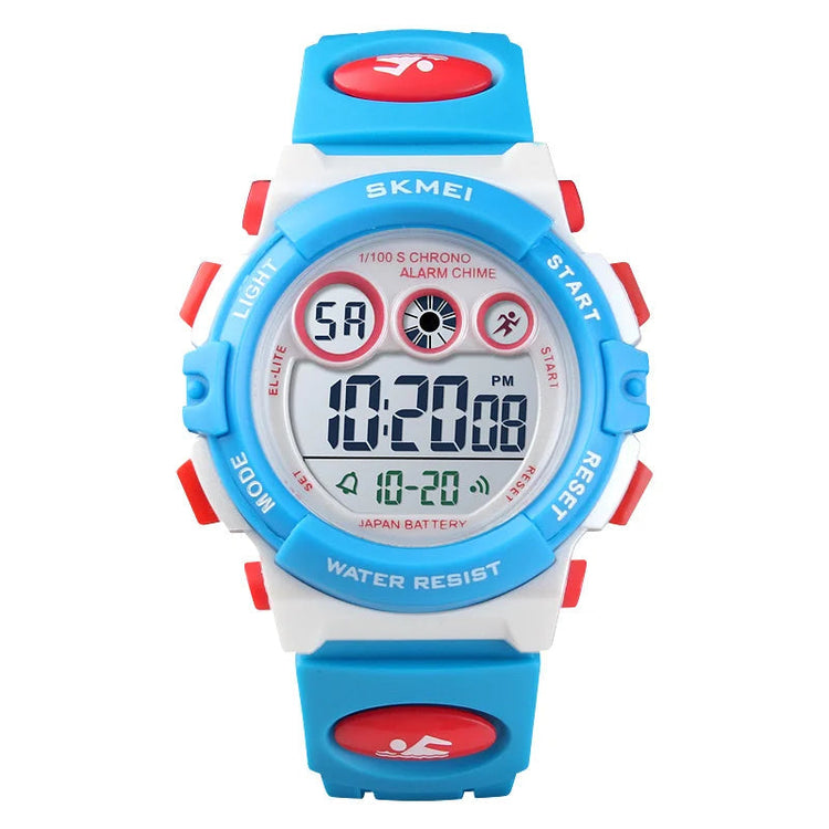 50M Waterproof LED Digital Kids Sports Watch Inspirational Watches