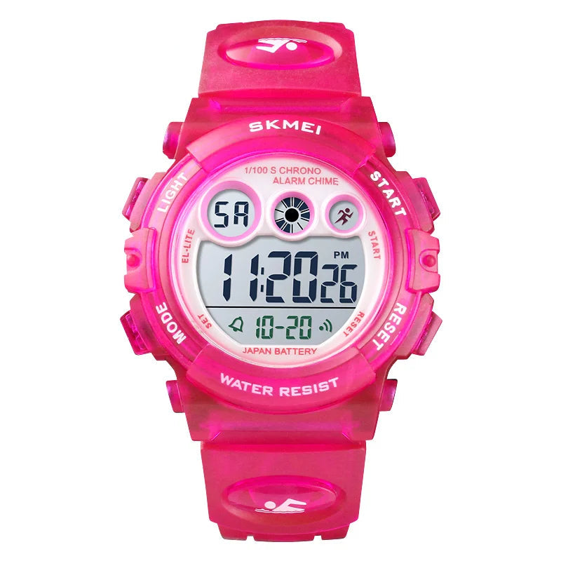 50M Waterproof LED Digital Kids Sports Watch Inspirational Watches