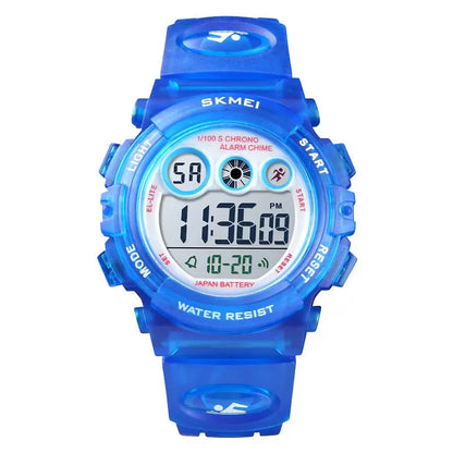 50M Waterproof LED Digital Kids Sports Watch Inspirational Watches