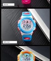50M Waterproof LED Digital Kids Sports Watch Inspirational Watches
