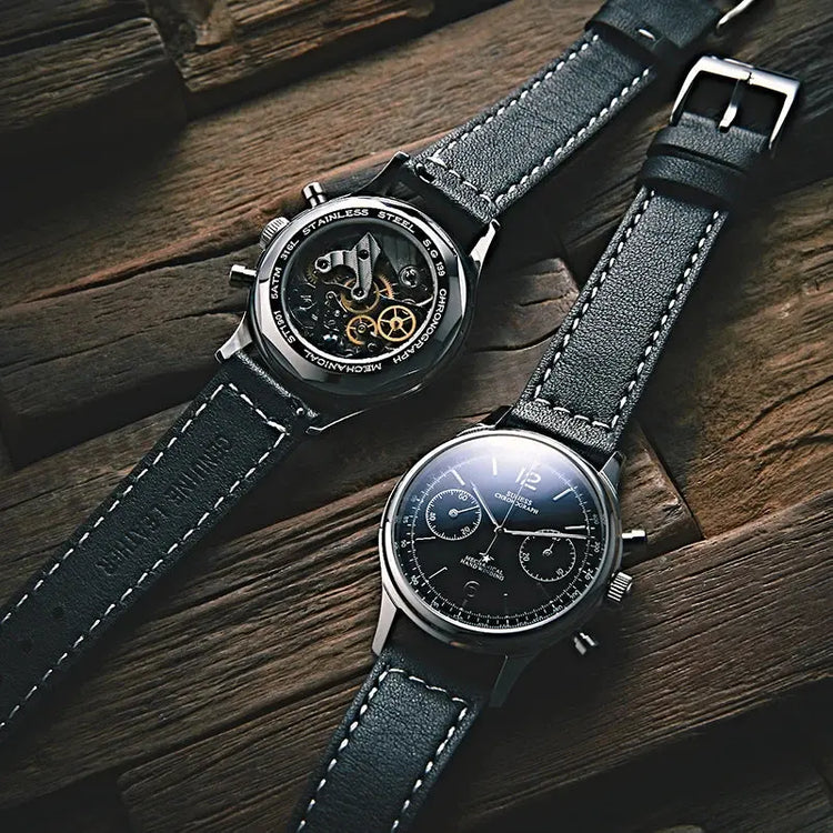 Chronograph Panda Wristwatch Air Force Sapphire Waterproof Inspirational Watches