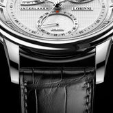 Moon Phase Mechanical Automatic Water Resistant Inspirational Watches