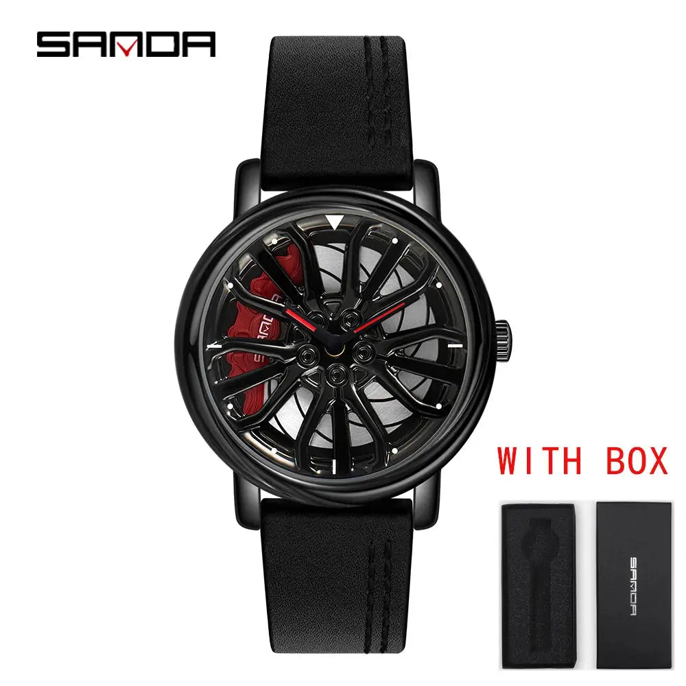 360 Degree Rotating Stainless Steel watch Inspirational Watches