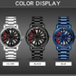 360 Degree Rotating Stainless Steel watch Inspirational Watches