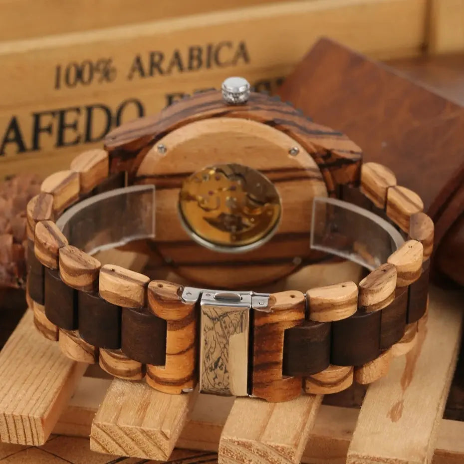 Wood Automatic Fashion watch Inspirational Watches