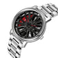 360 Degree Rotating Stainless Steel watch Inspirational Watches
