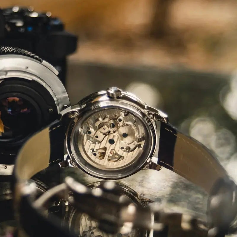Luxury Automatic Mechanical Skeleton watch Inspirational Watches