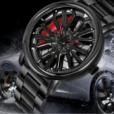 360 Degree Rotating Stainless Steel watch Inspirational Watches