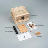 Wooden Watch with Auto Date Inspirational Watches