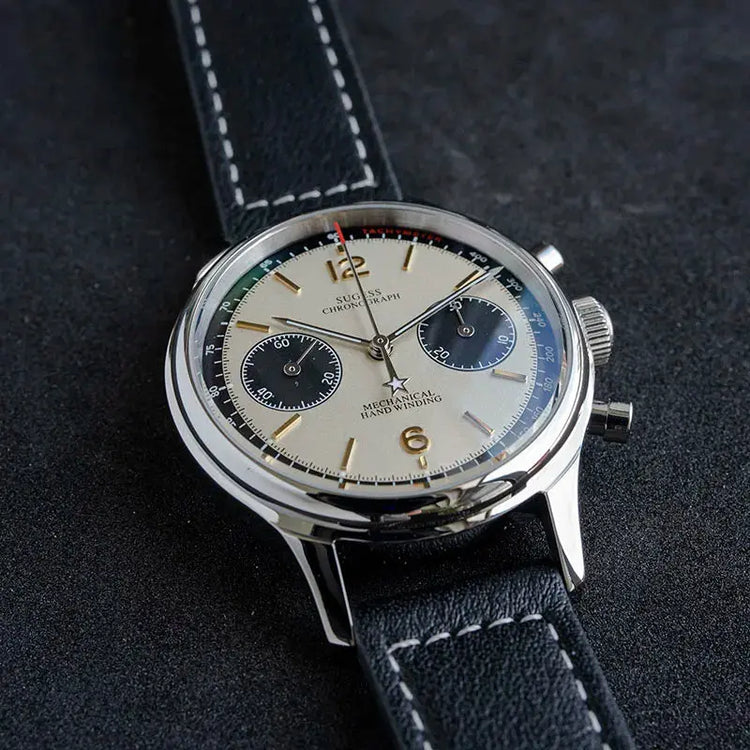 Chronograph Panda Wristwatch Air Force Sapphire Waterproof Inspirational Watches