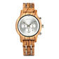 Wooden Watch with Auto Date Inspirational Watches