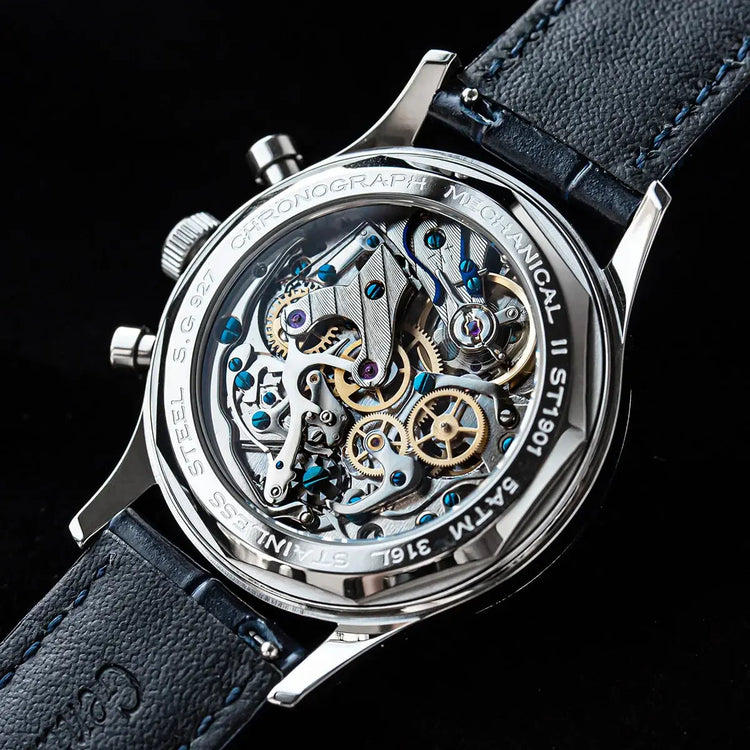 40 Pilot Chronograph Watch Men Air Force Inspirational Watches