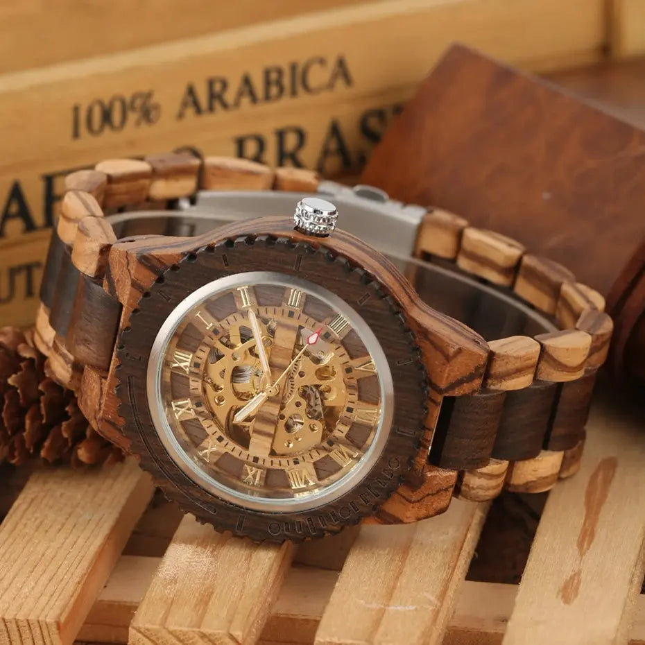 Wood Automatic Fashion watch Inspirational Watches