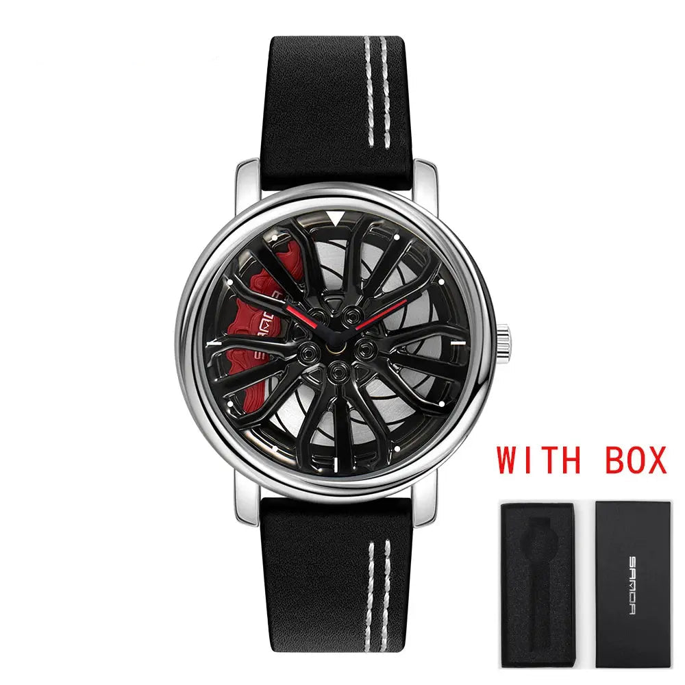 360 Degree Rotating Stainless Steel watch Inspirational Watches