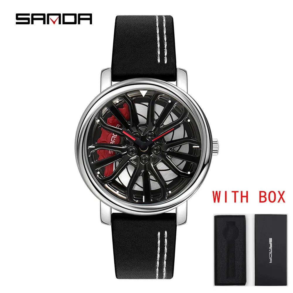 360 Degree Rotating Stainless Steel watch Inspirational Watches