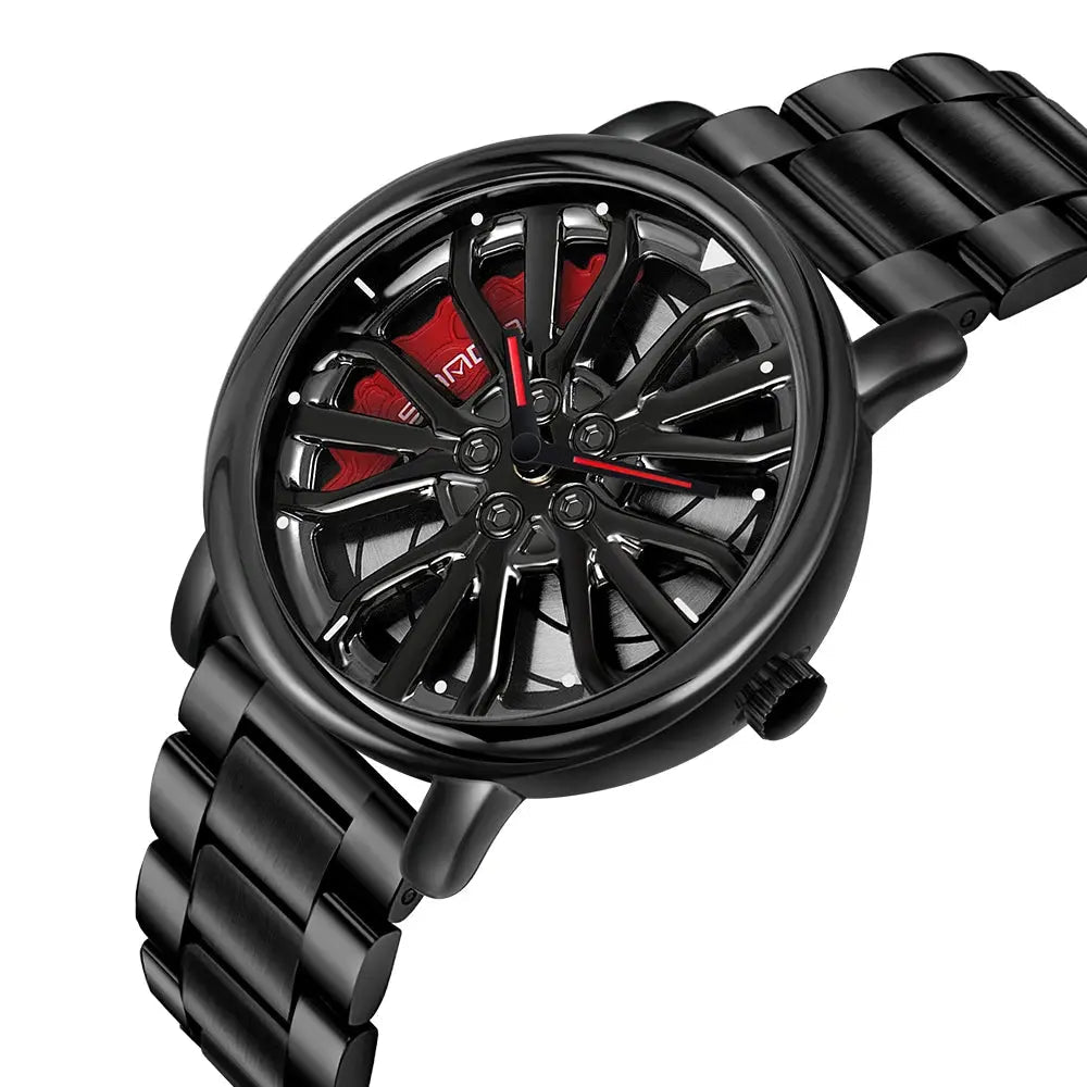 360 Degree Rotating Stainless Steel watch Inspirational Watches