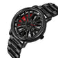 360 Degree Rotating Stainless Steel watch Inspirational Watches