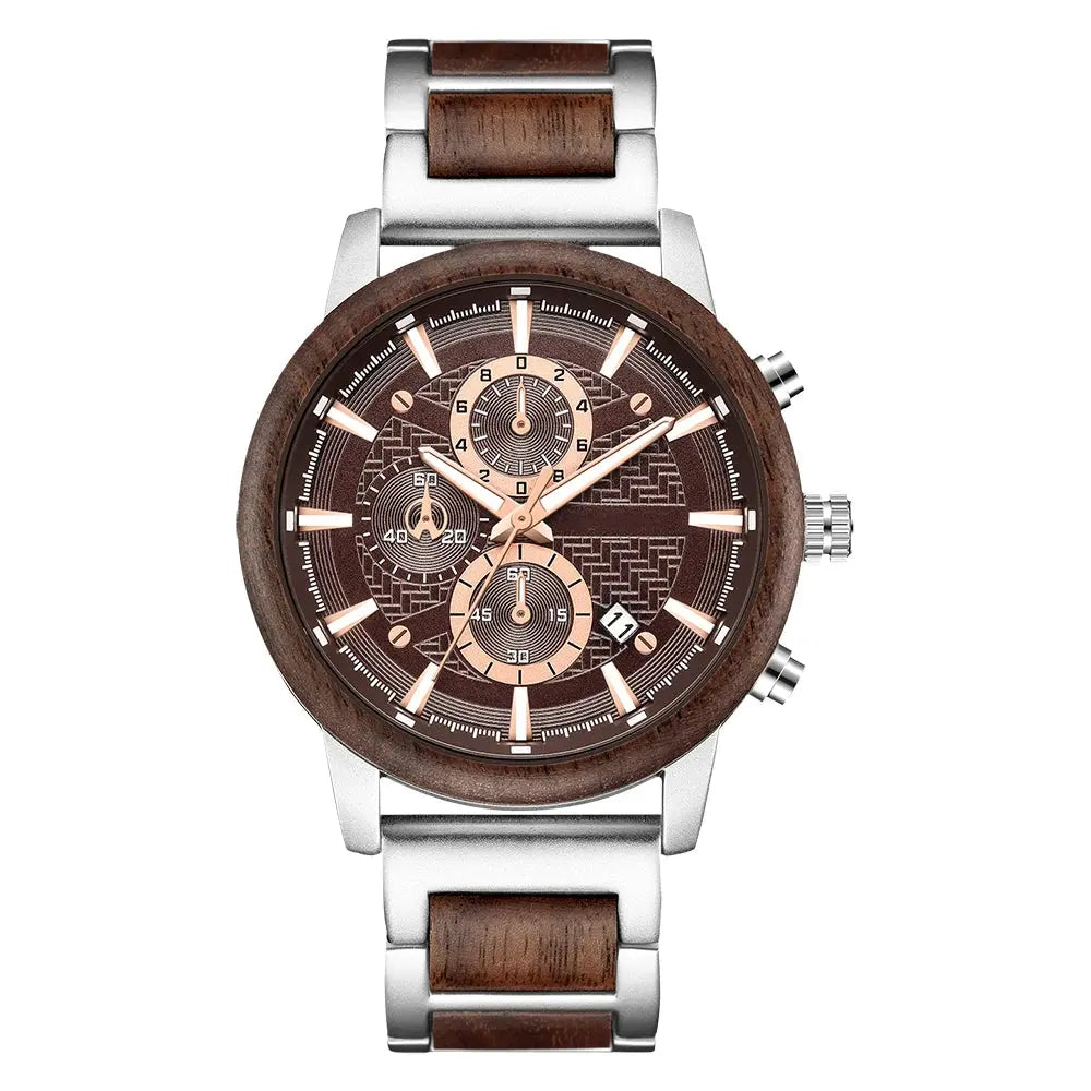 Alloy & Wood Combined Watch Inspirational Watches
