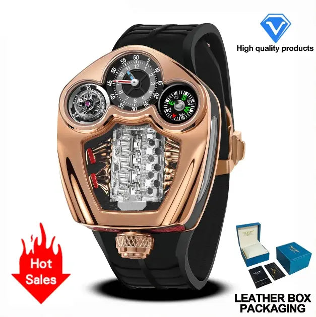 Swiss Quartz 762 Movement Luxurious Watch Inspirational Watches