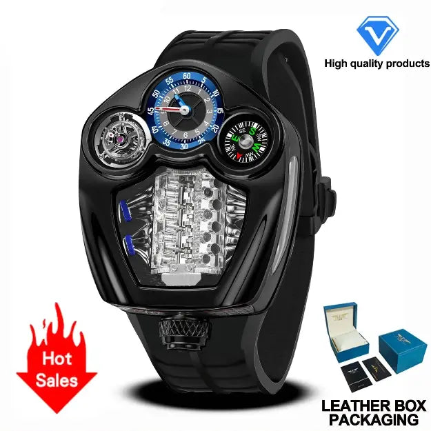 Swiss Quartz 762 Movement Luxurious Watch Inspirational Watches