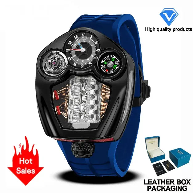 Swiss Quartz 762 Movement Luxurious Watch Inspirational Watches