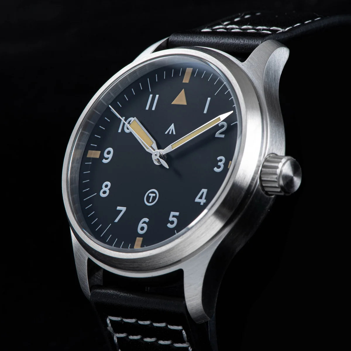 SEESTERN Watch Automatic Mechanical Wristwatches NH35 Movement Military Full Luminous Sapphire Crystal Waterproof Army Air Force Inspirational Watches
