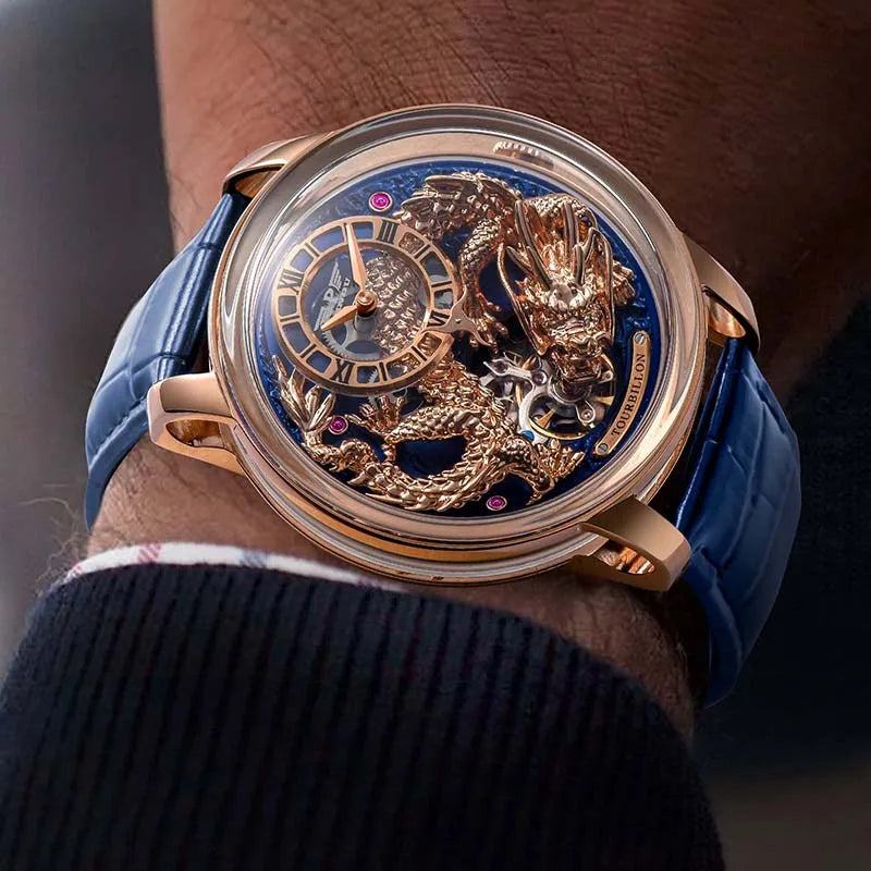 PINDU Develops And Designs New M2797B Automatic Mechanical Watch Men Watches 45.5MM Luxury High-end Quality Wristwatch Men Gift Inspirational Watches