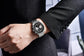 Panda Retro Sport Chronograph Luxury Quartz Watch For Men Sapphire mirror 10Bar Waterproof - Inspirational Watches