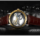 Skeleton Automatic Mechanical Wristwatch Inspirational Watches