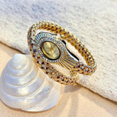 Snake Head Embellished Women&