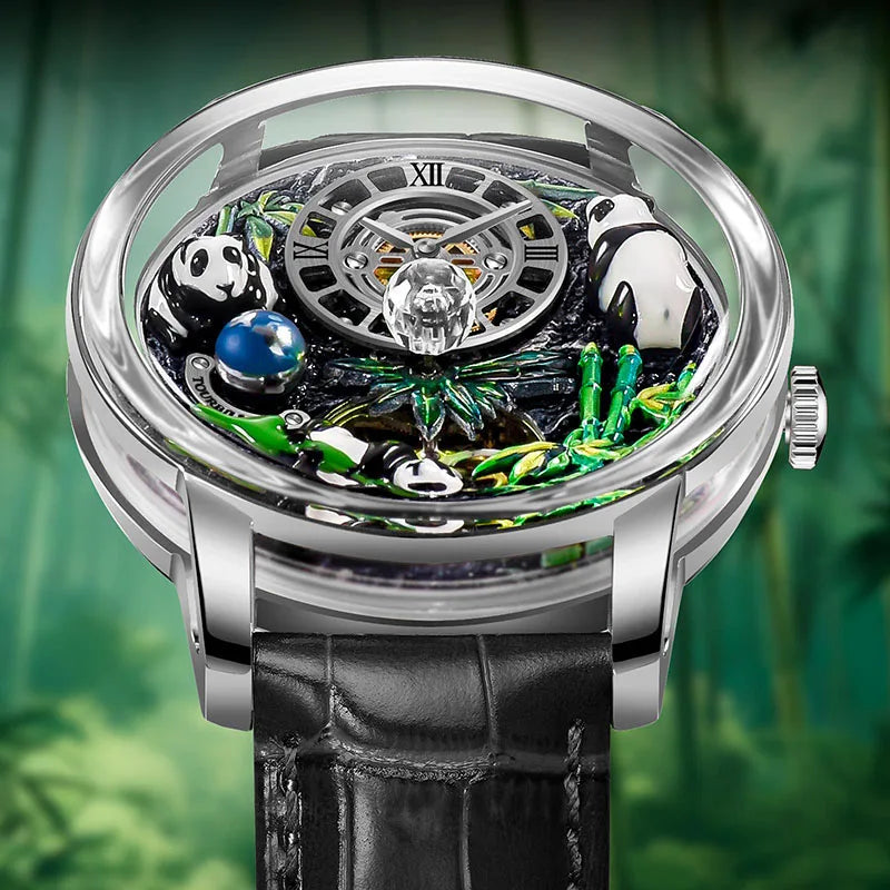 Panda Bamboo Mechanical Men&