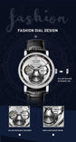Automatic Mechanical Skeleton Watch Leather Strap Inspirational Watches
