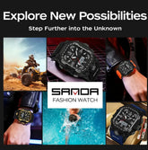 Multi functions Sports Wristwatch Inspirational Watches